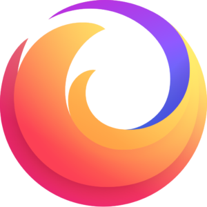 logo gradient firefox