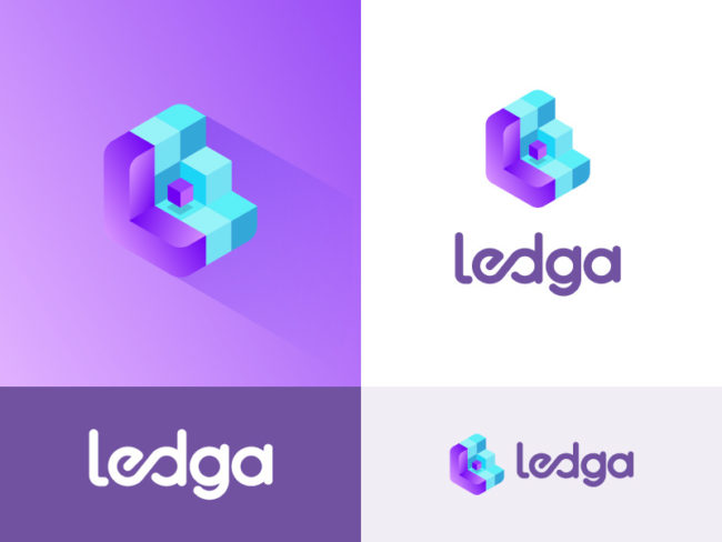 logo 3D ledga