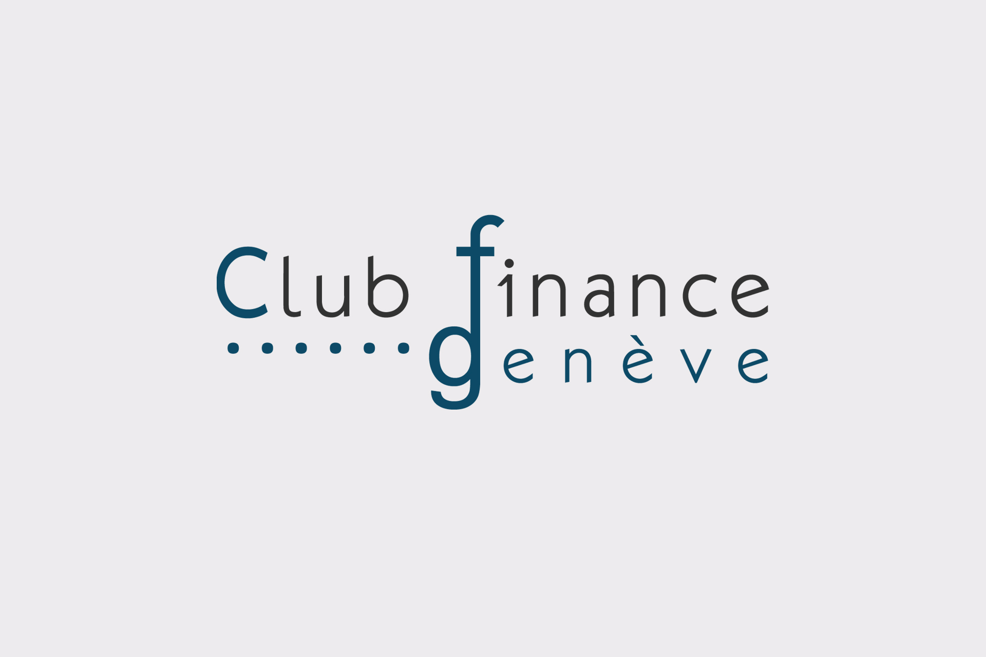 Visual identity for a Financial Club - CLUB FINANCE GENEVE - antipod